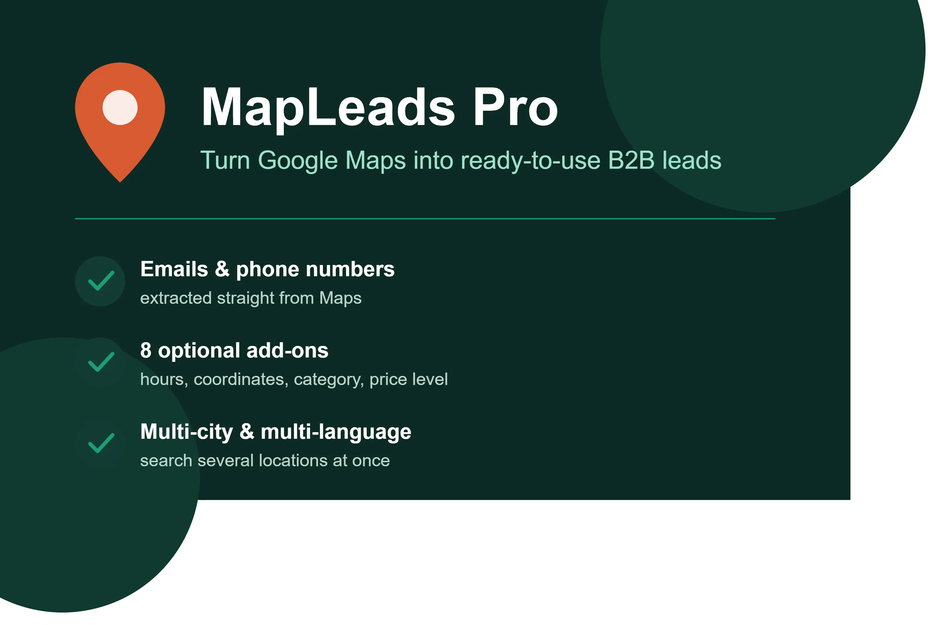 MapLeads Pro gallery image
