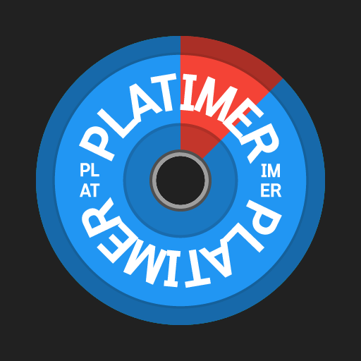 PLATIMER: Customizable Workout Timer - Product Hunt launch logo and brand identity