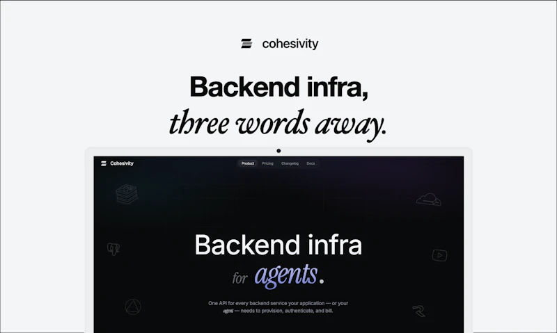 Cohesivity screenshot 1