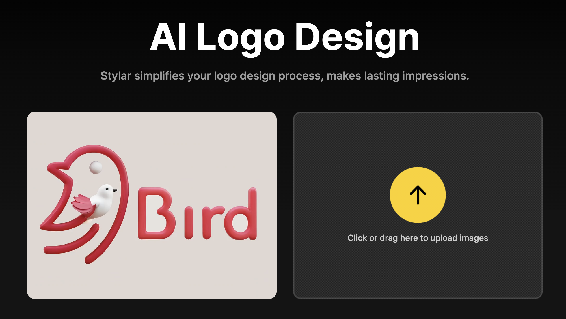 ai-logo-design-by-stylar - Level up your text logo design with AI