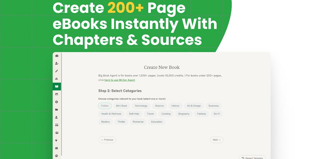 Wordwriter Deep Research and Book Agent