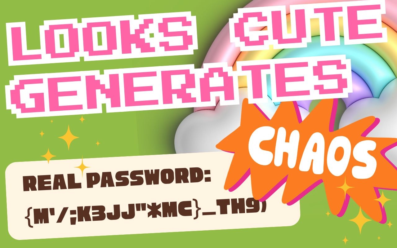 Pass Snap - Secure. Chaotic. Aesthetic. A password generator with vibes. media 2