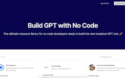 GPT No-Code Resource List media 2