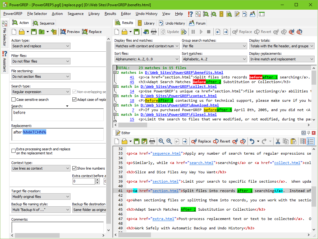 PowerGREP gallery image
