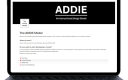 The ADDIE Model for Course Development media 1