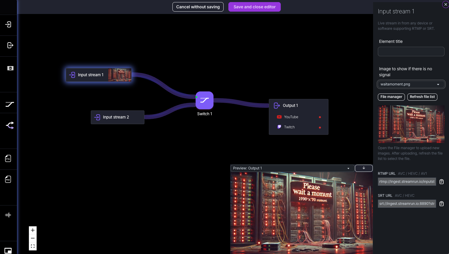 스트림 런 - Twitch Enhanced Broadcasting을 사용한 차세대 멀티 스트리밍 미디어 3