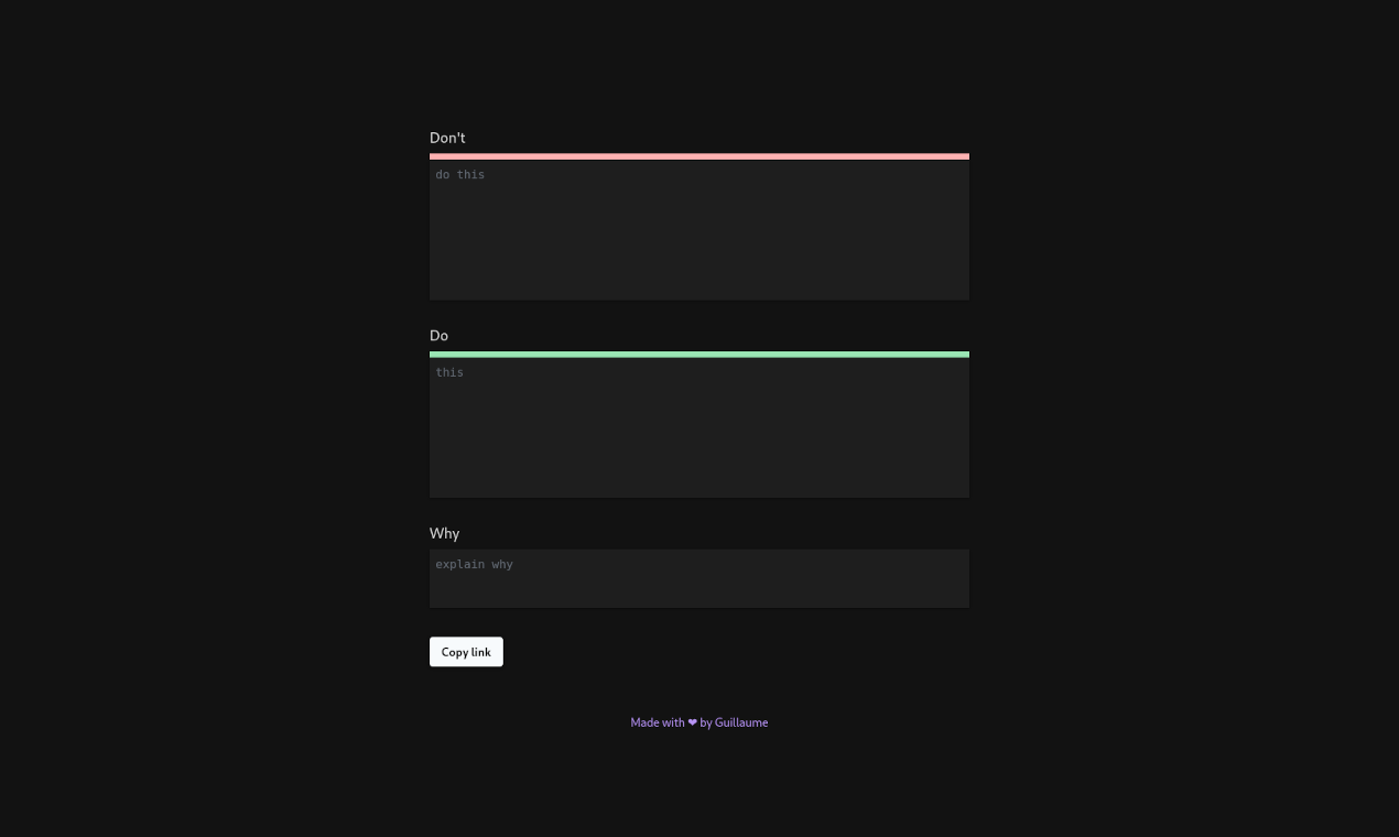 DontDo gallery image