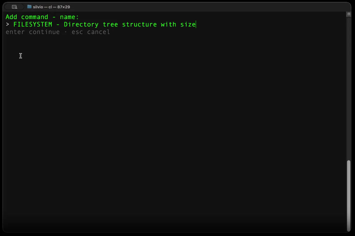cl - command launcher gallery image