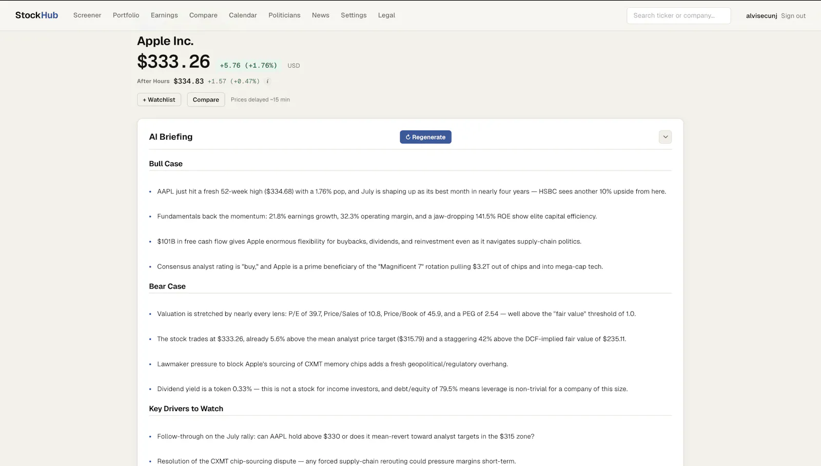 StockHub screenshot 8