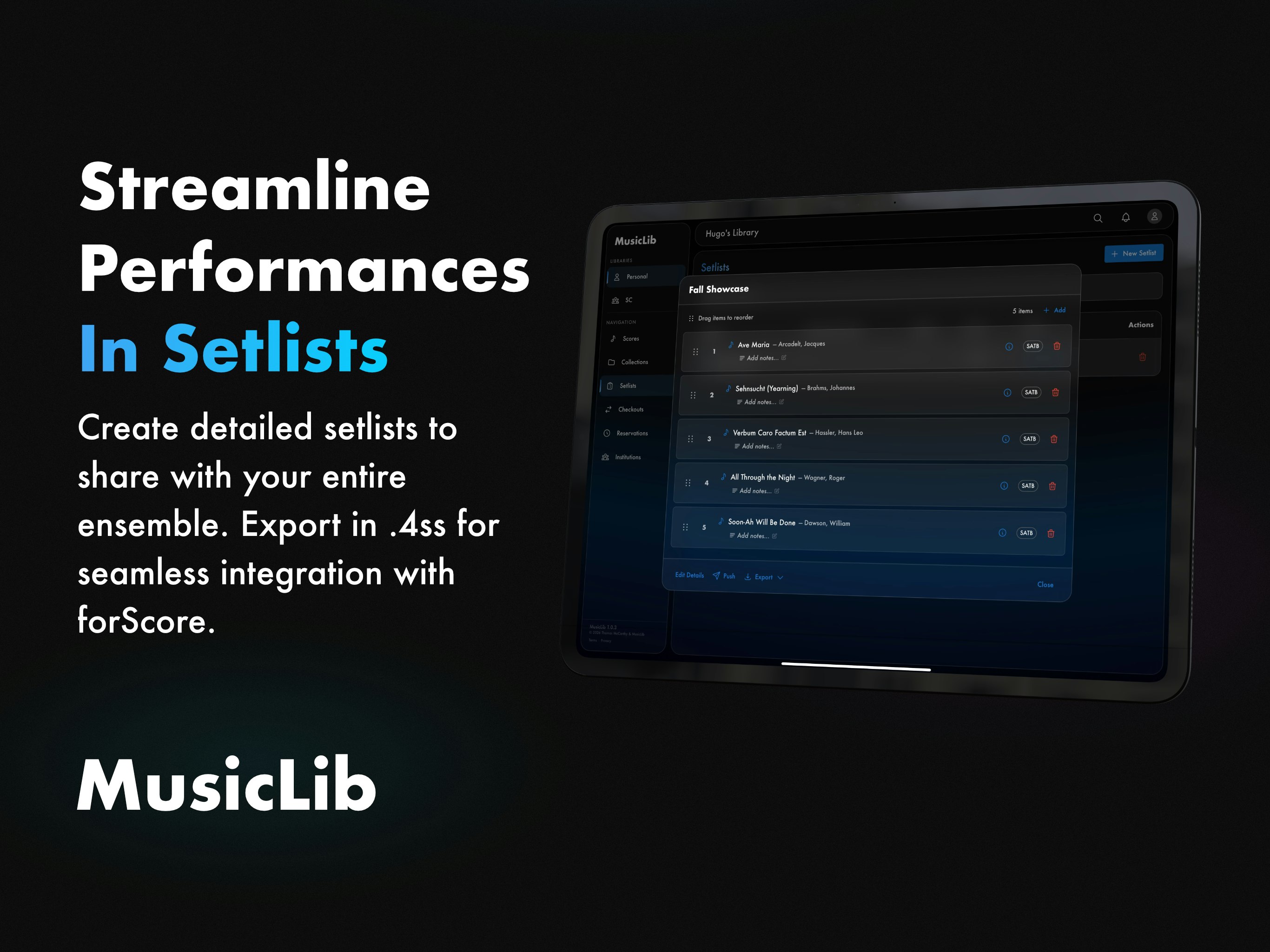 MusicLib gallery image