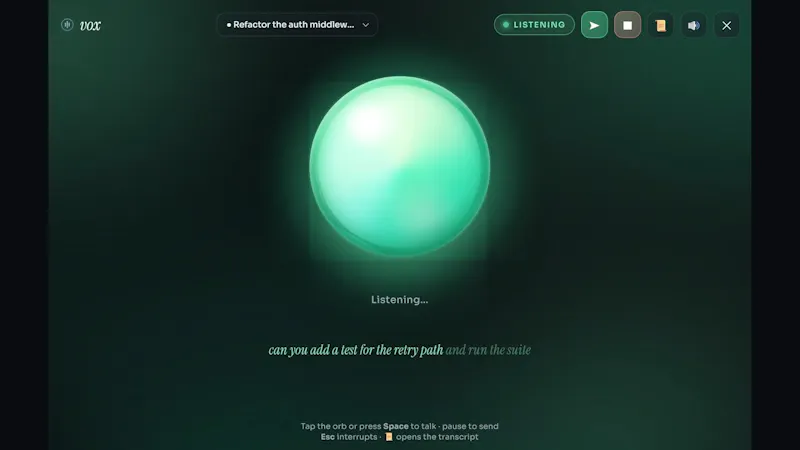 Vox screenshot 1 (video preview)