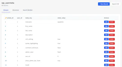 PHP DB Admin gallery image