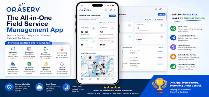OraServ screenshot 2