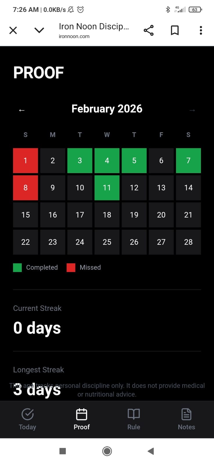 IronNoon.com - Screenshot 2 showing product features and functionality
