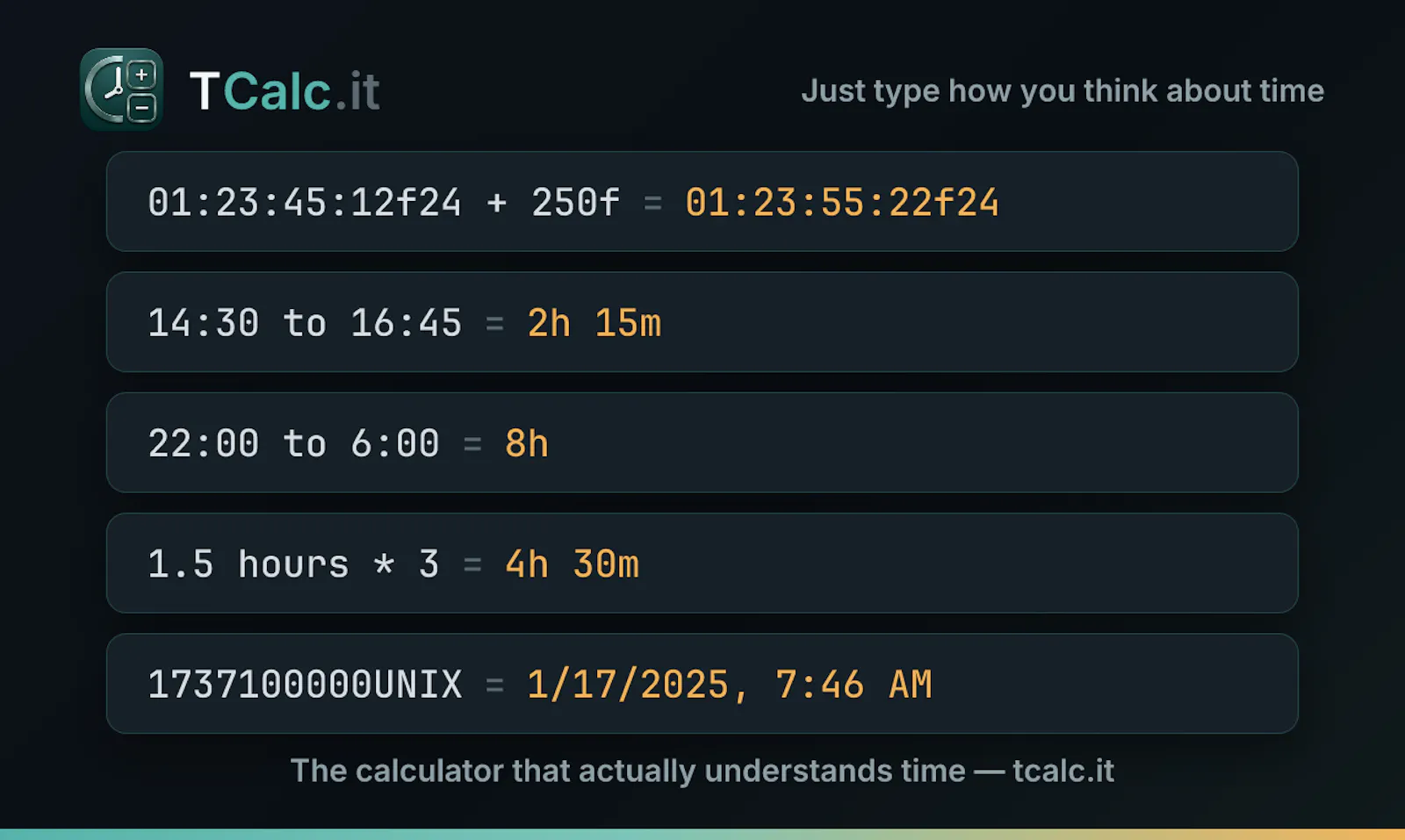 TCalc.it screenshot 2