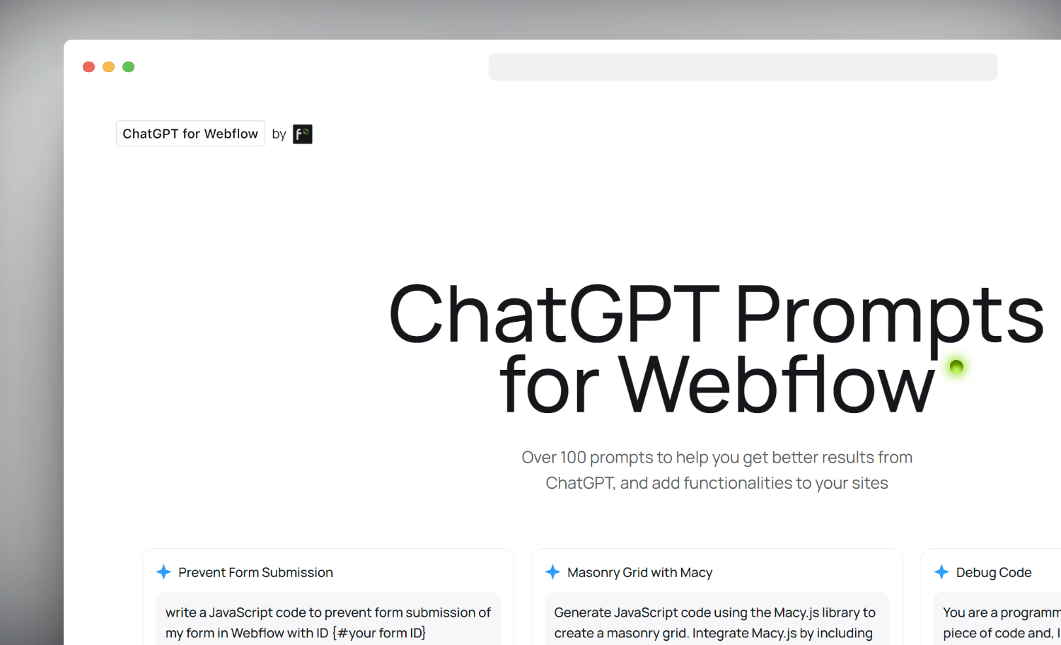 chatgpt提示WebFlow media 3