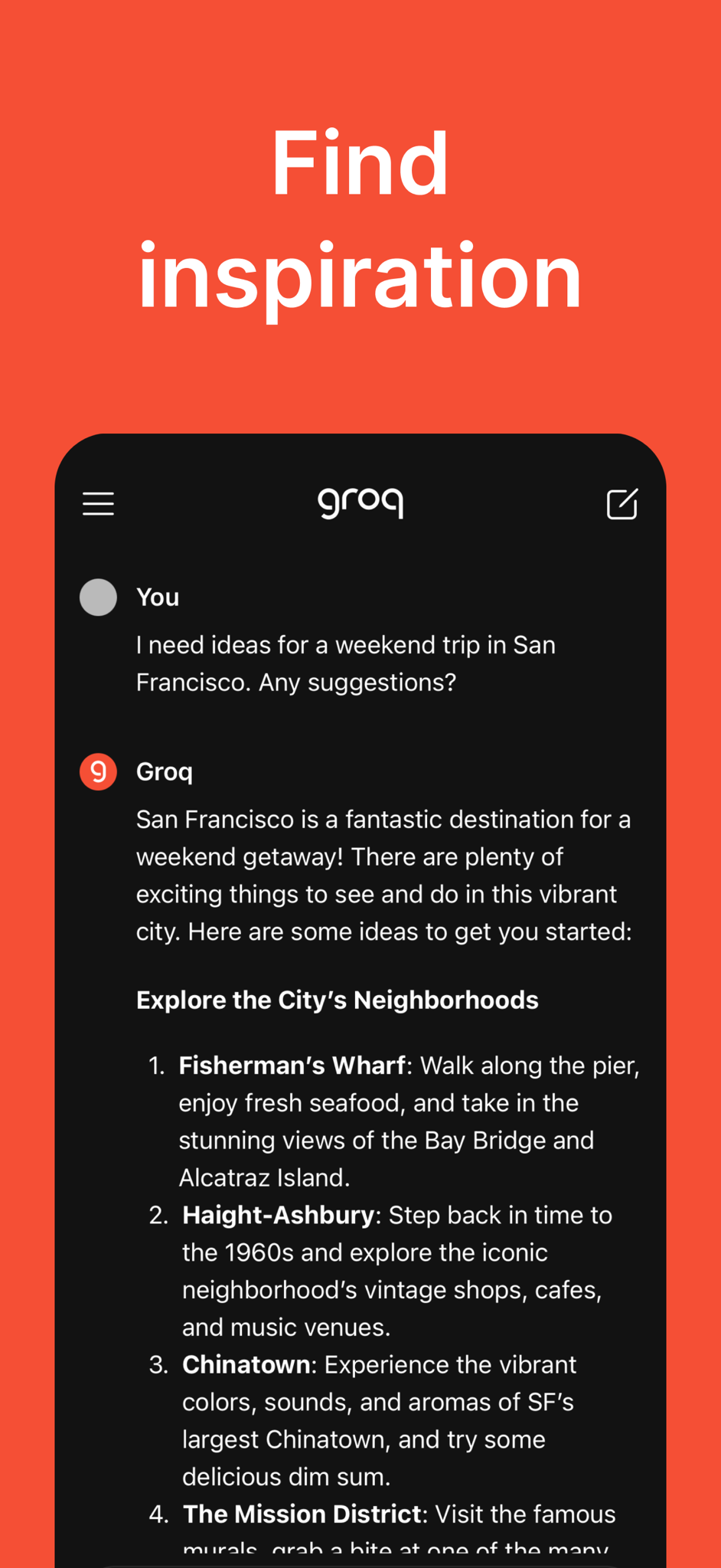 Groq per iOS - Ottieni rapidamente le risposte media 2