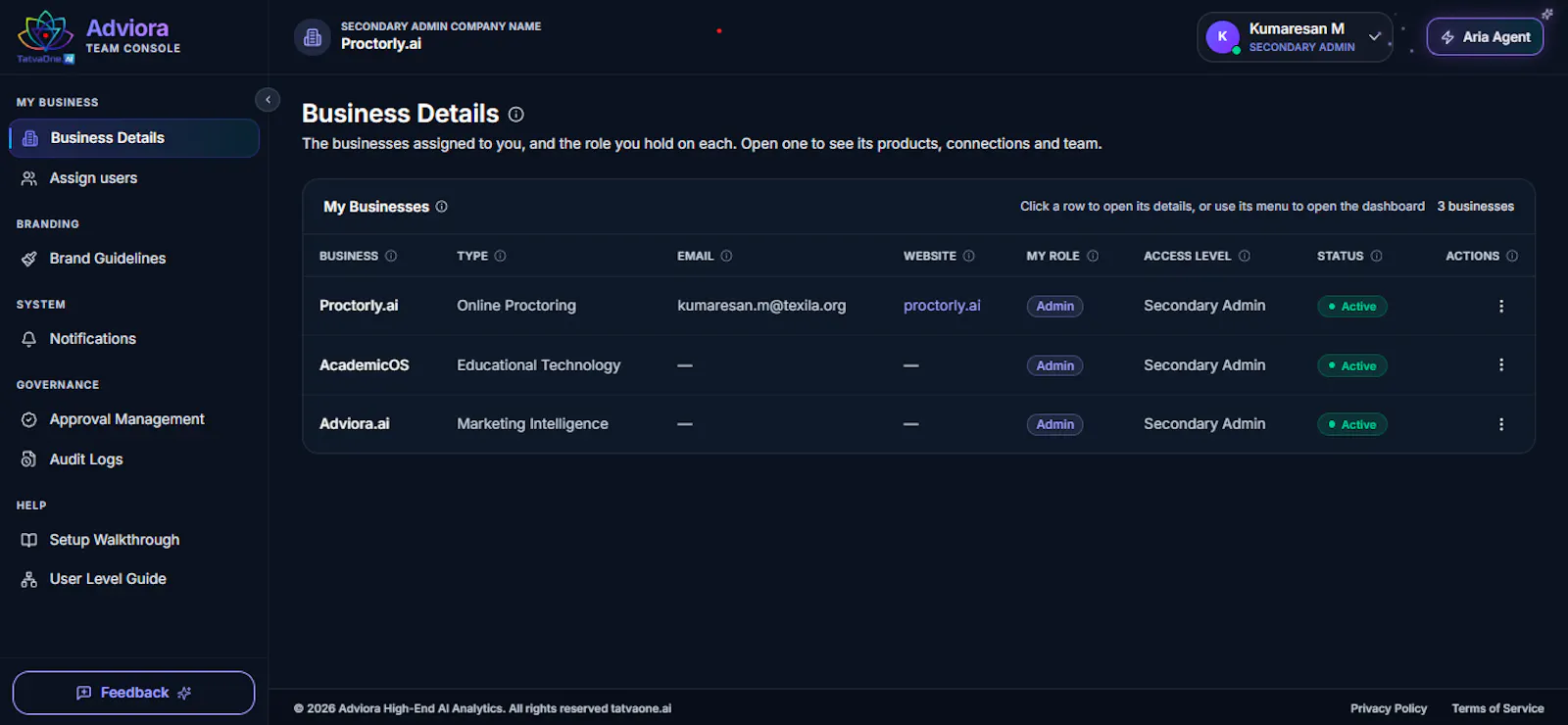 Adviora.ai screenshot 1