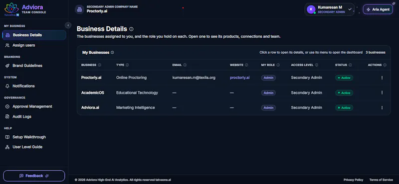 Adviora.ai screenshot 1