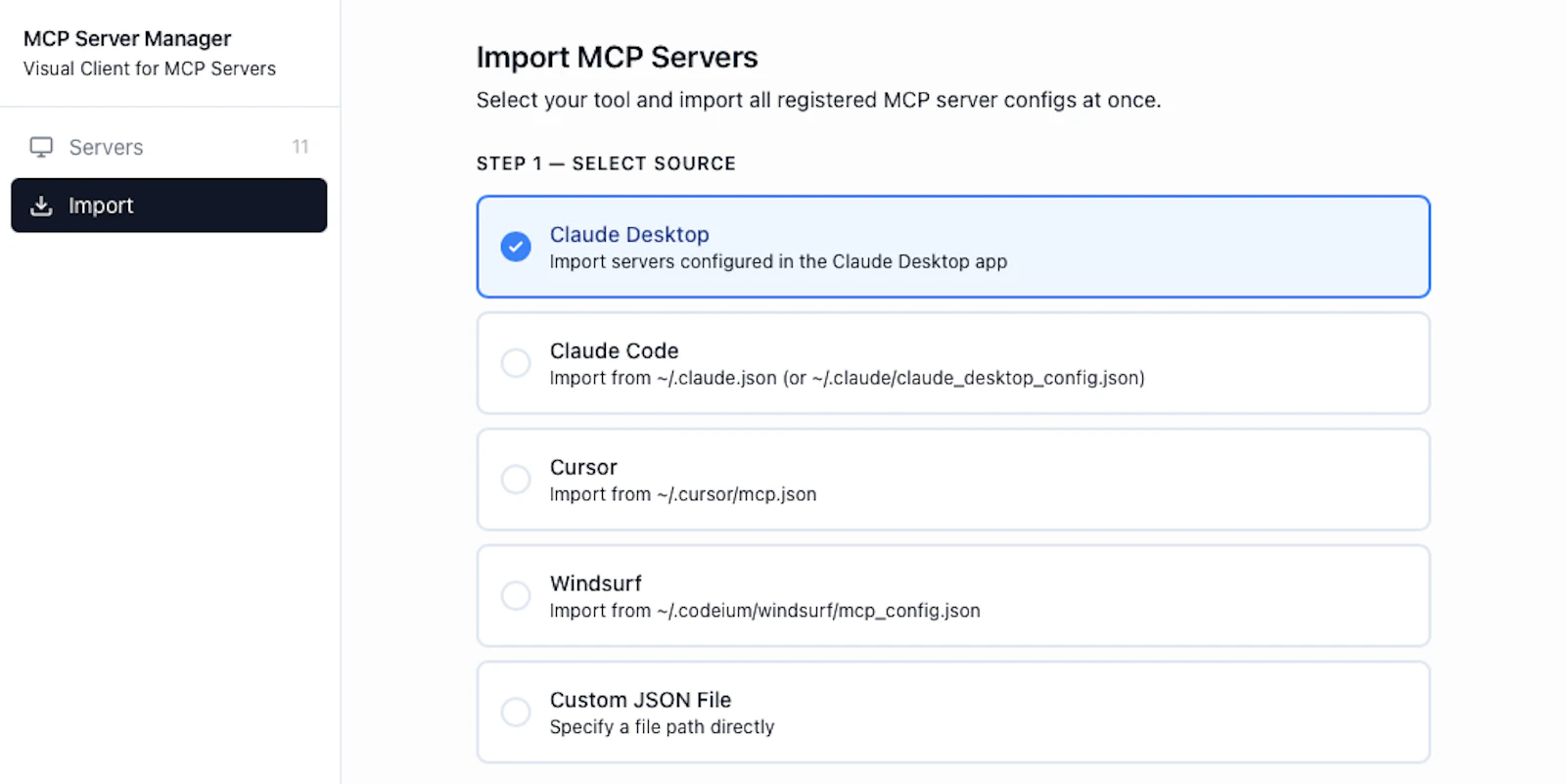 MCPilot — Visual Client for MCP Servers screenshot 4