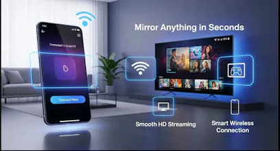 Screen Mirroring PC and TV gallery image