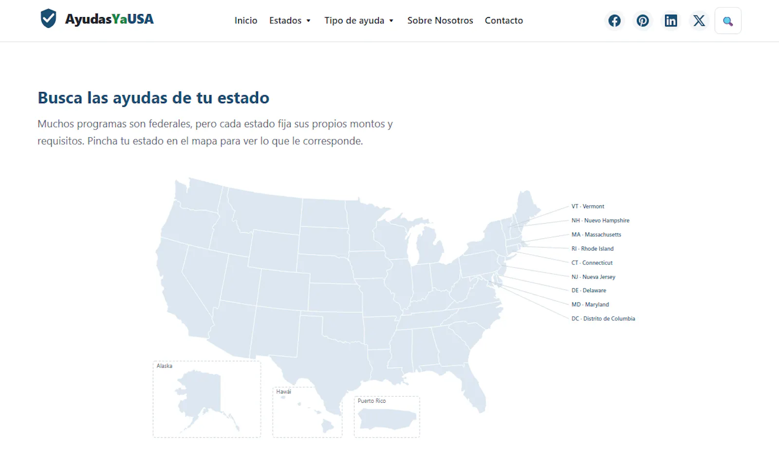 AyudasYaUSA screenshot 3