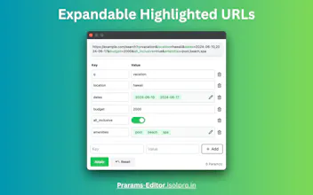 Params Editor for Chromium Browsers gallery image
