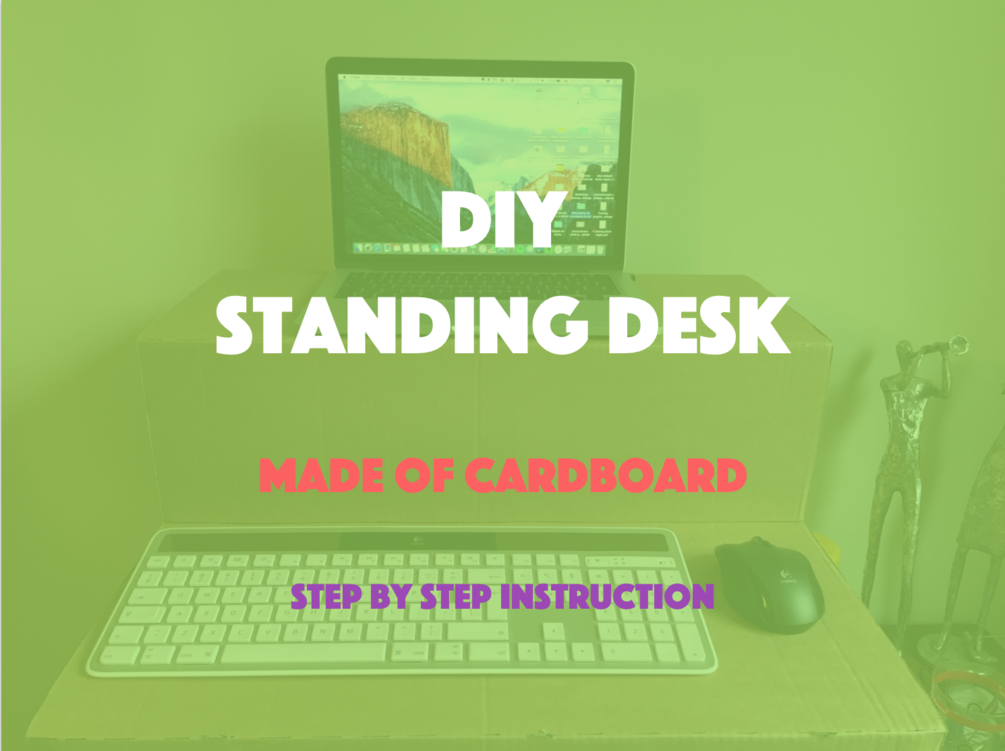 DIY standing desk