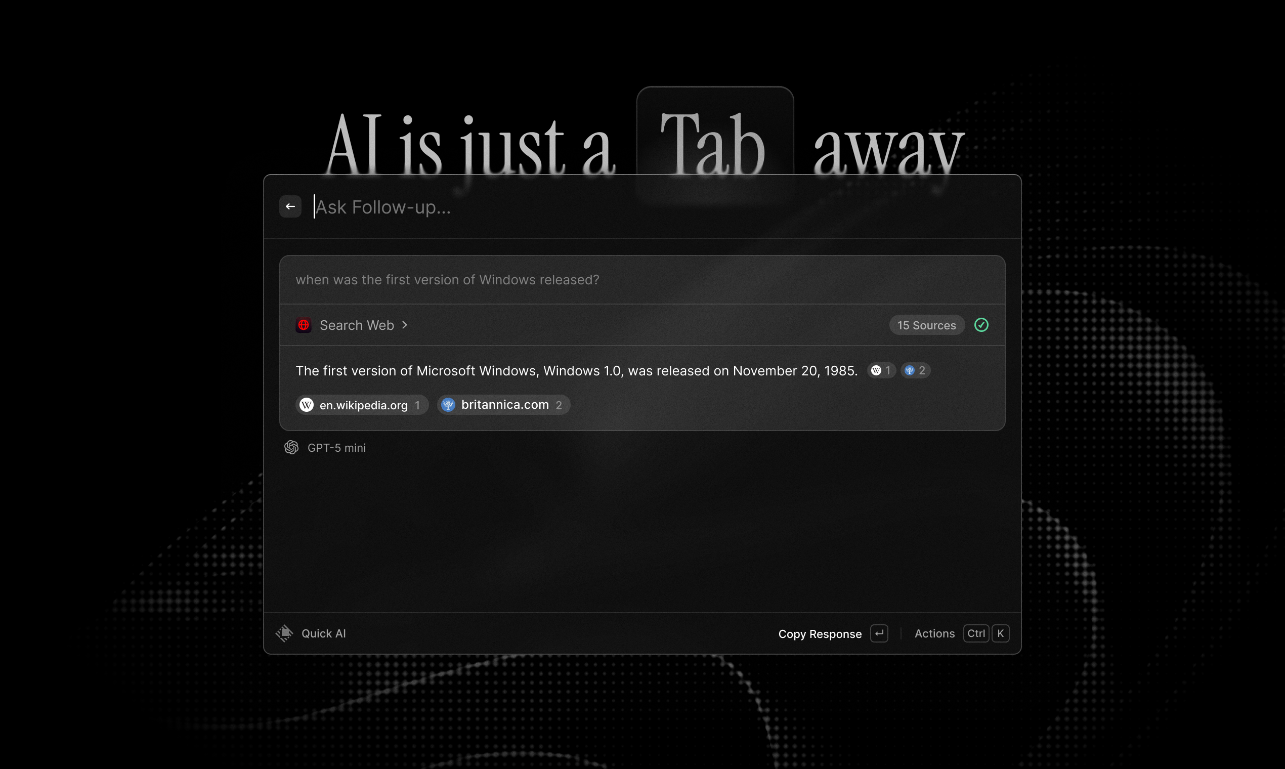 Raycast for Windows gallery image