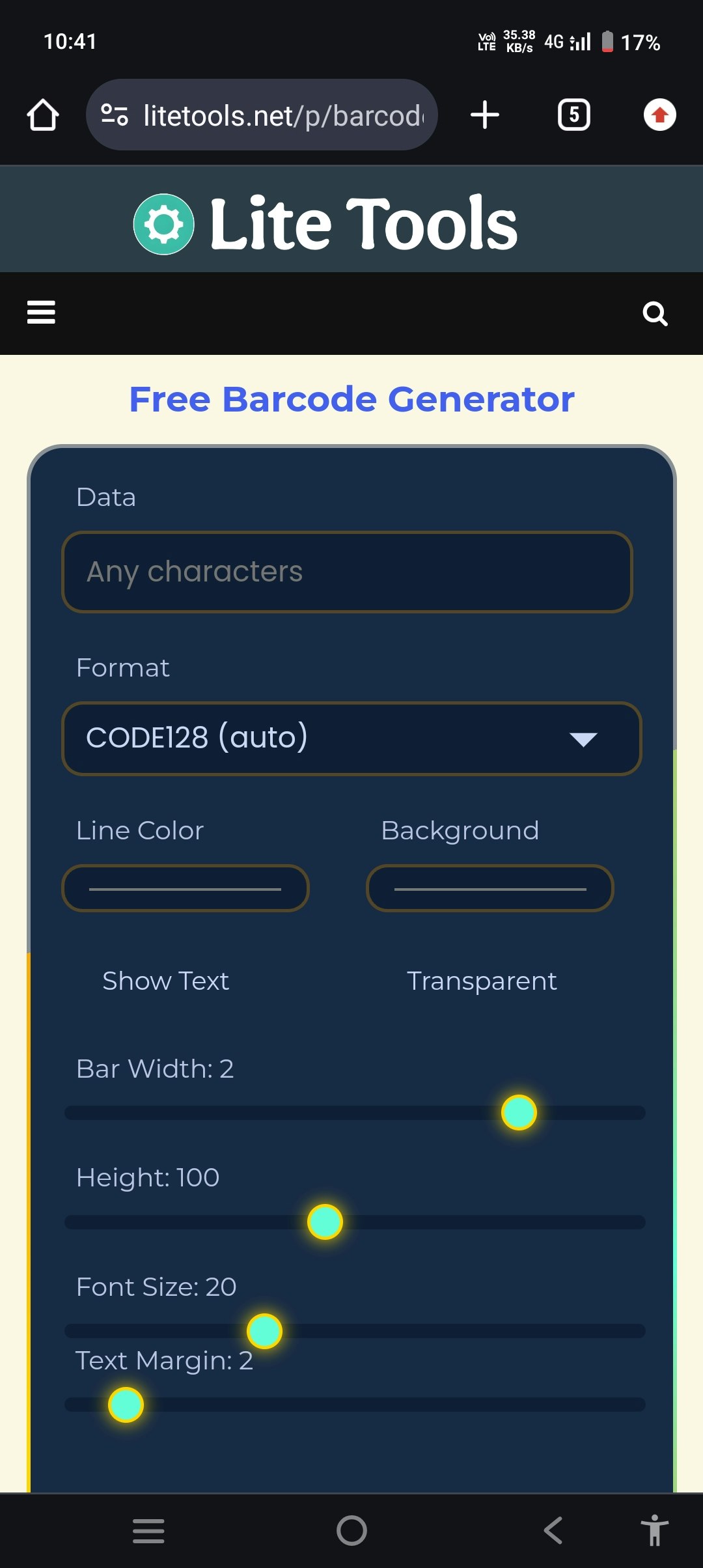 Lite Tools  - Main product screenshot demonstrating key features and user interface