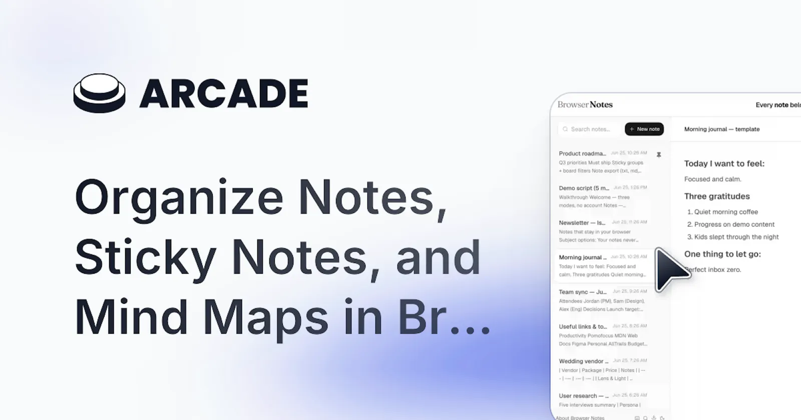 Browser Notes screenshot 6