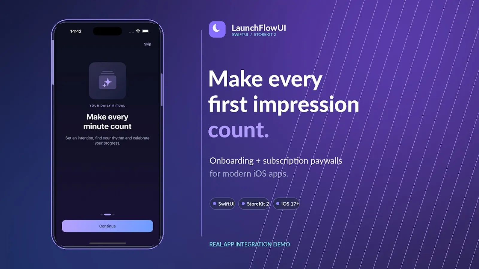 LaunchFlowUI screenshot 1 (video preview)