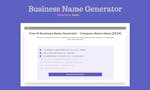 AI Business Name Generator image