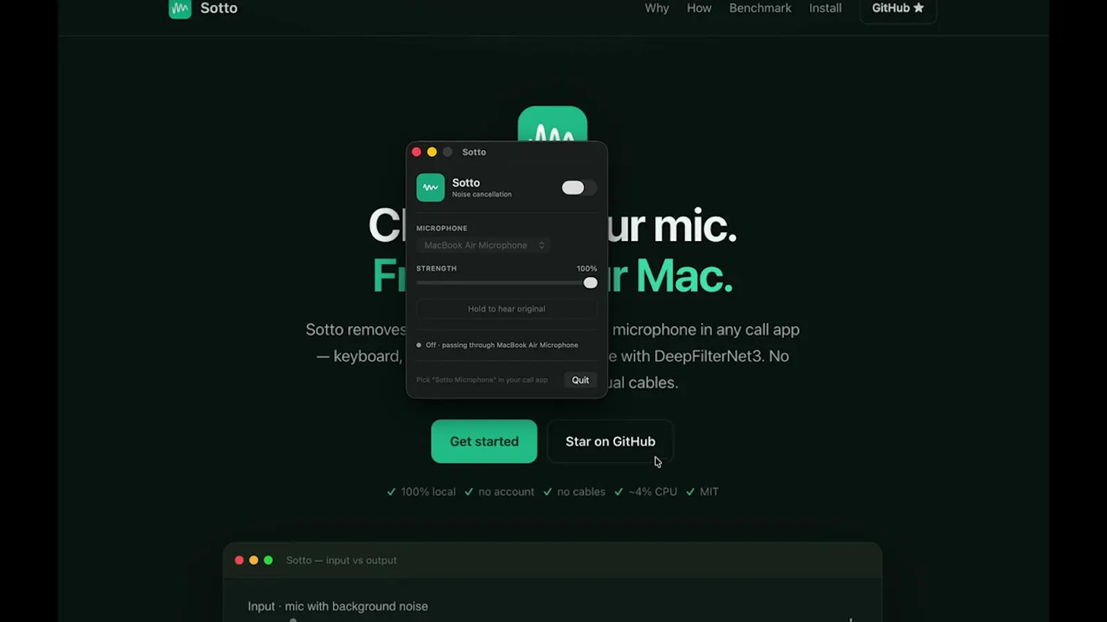 Sotto screenshot 1 (video preview)