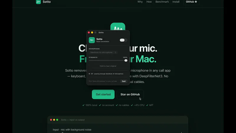 Sotto screenshot 1 (video preview)