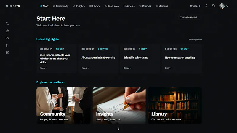 Distyn screenshot 1