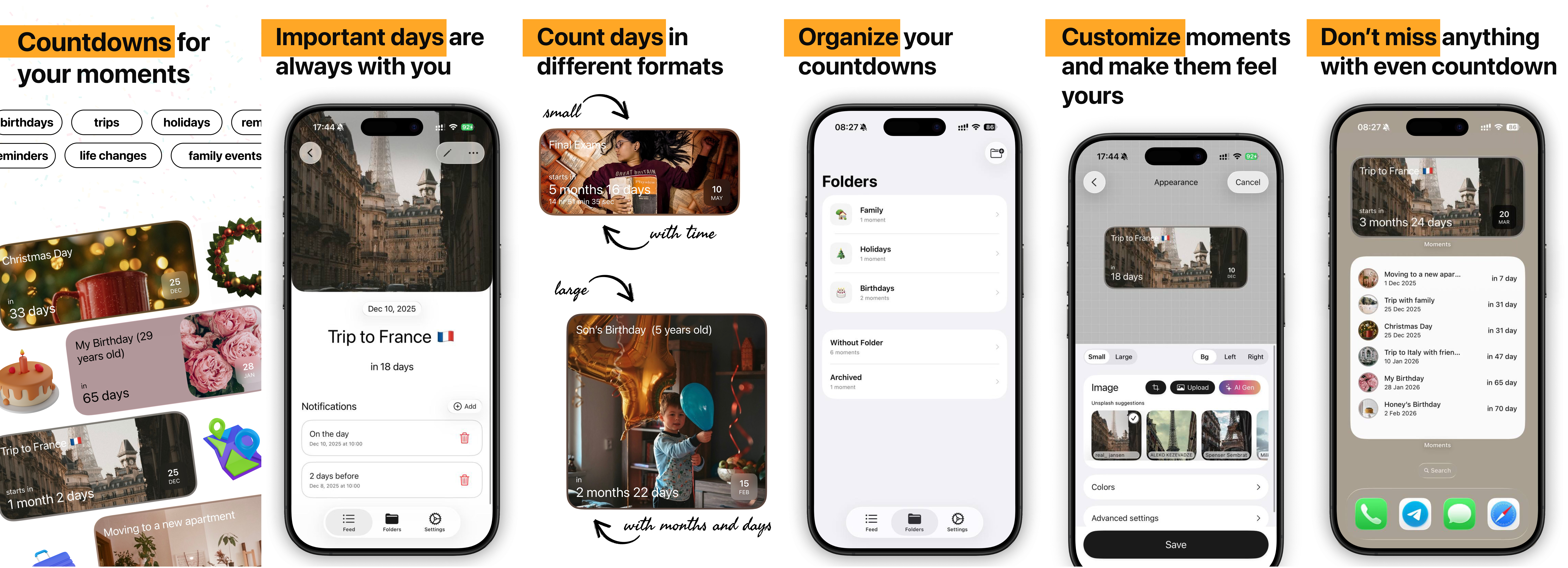 Moments: Event Countdown gallery image