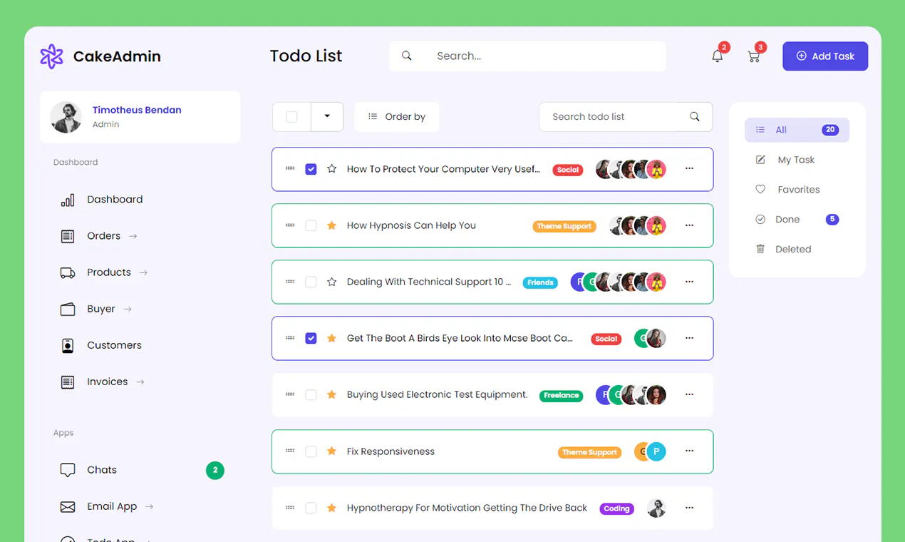 CakeAdmin gallery image