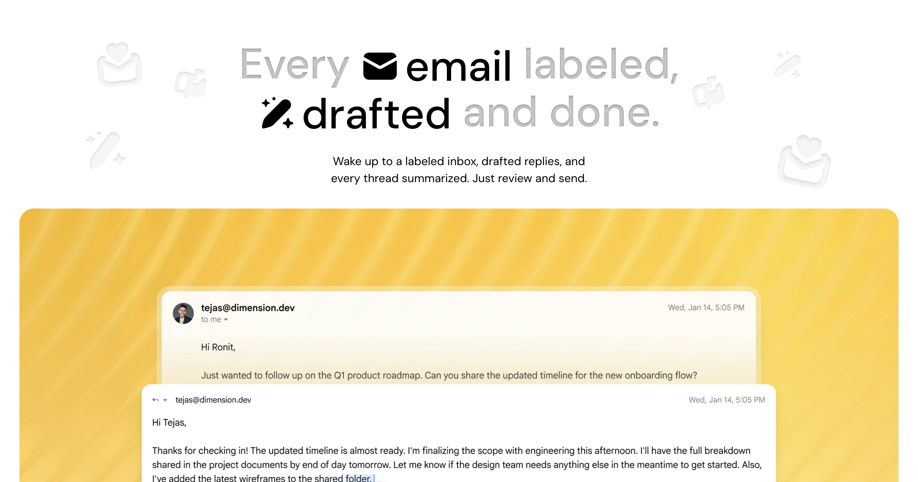 Inbox Autopilot by Dimension screenshot 2