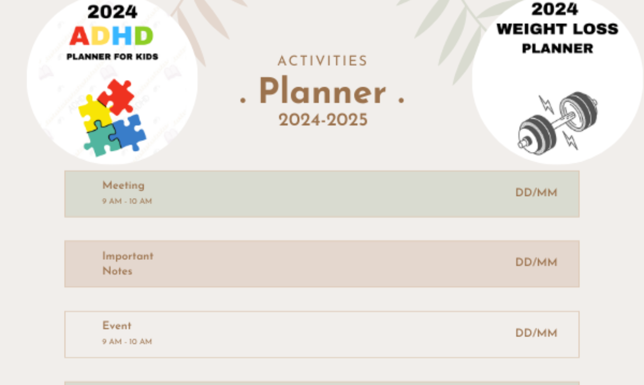  Ultimate CANVA TEMPLETES 2024 Planner  media 7