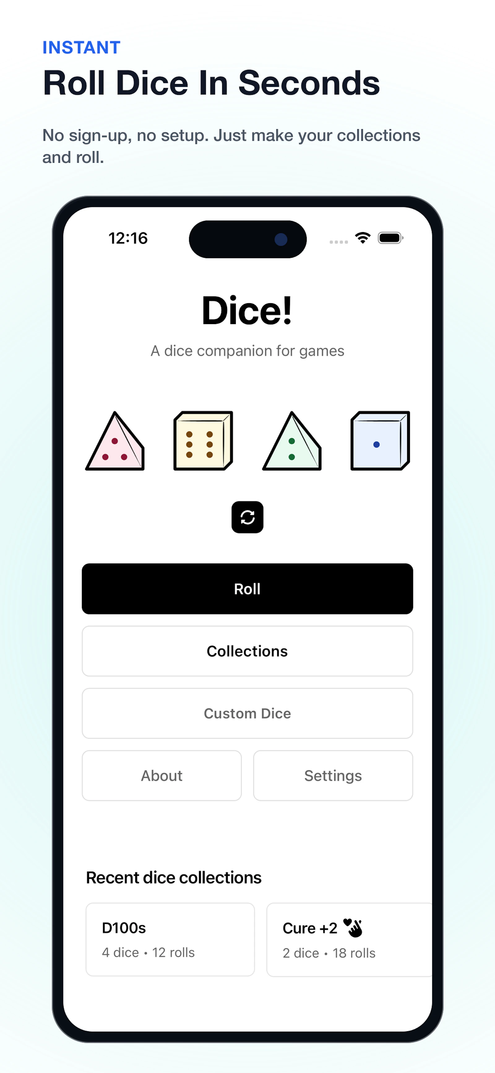 Dice! (Games & RPGs) screenshot 3