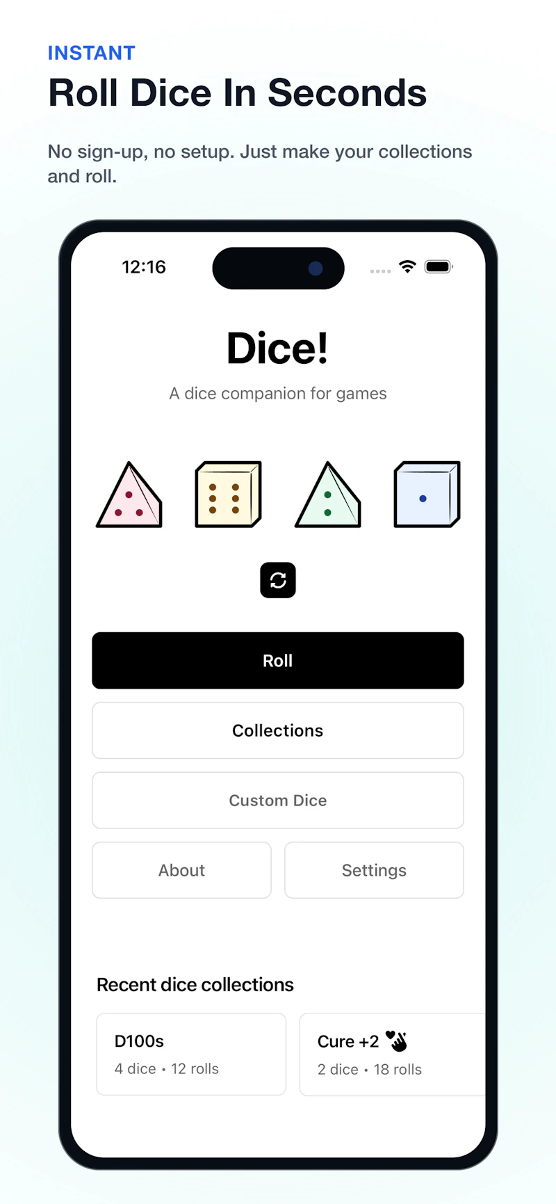 Dice! (Games & RPGs) screenshot 3