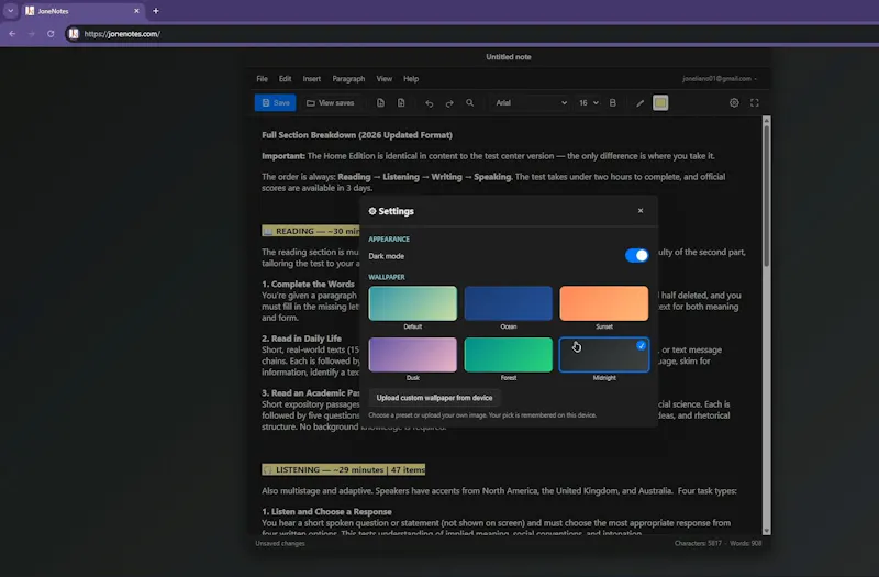 JoneNotes screenshot 4