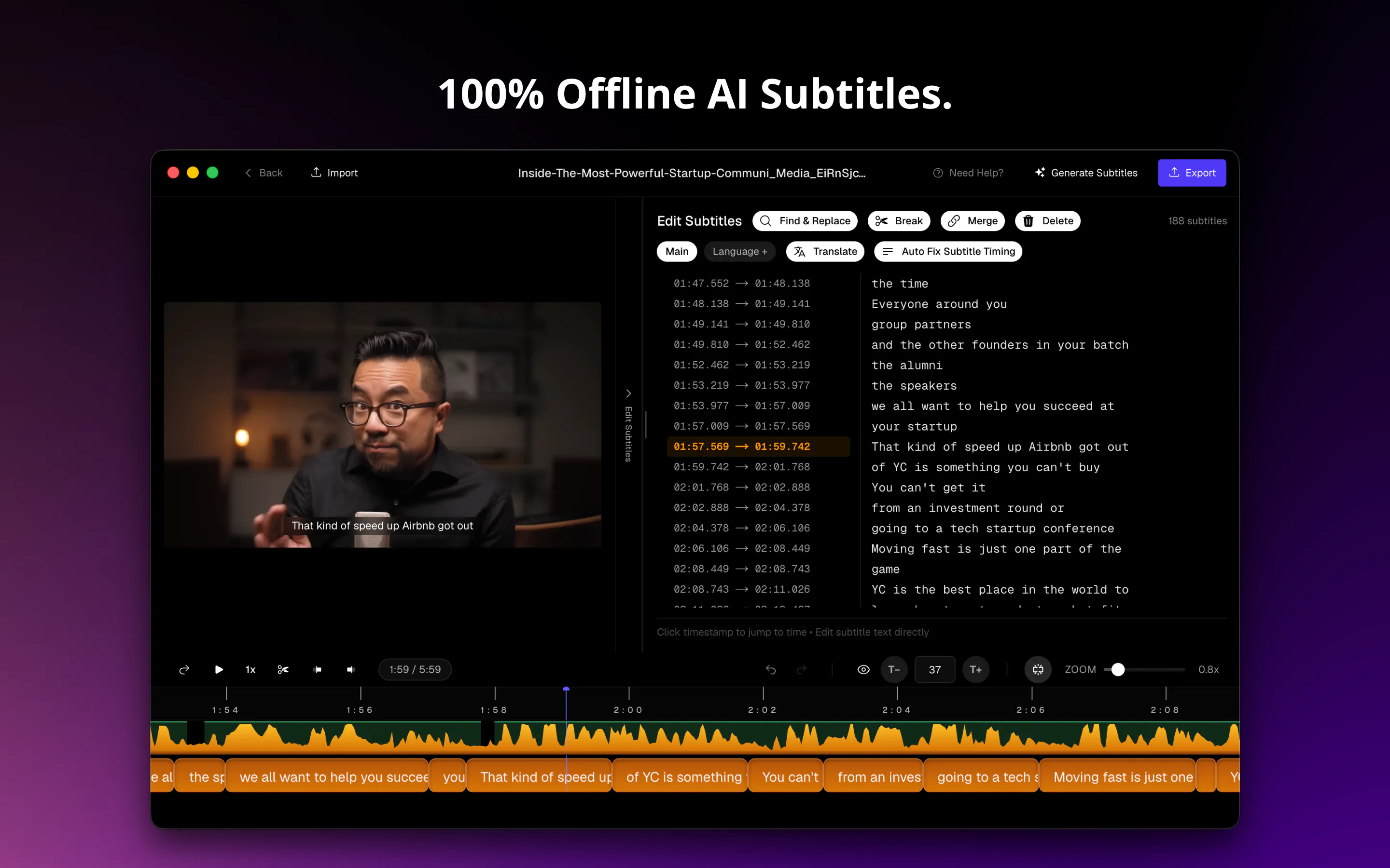 Subtitle Studio gallery image