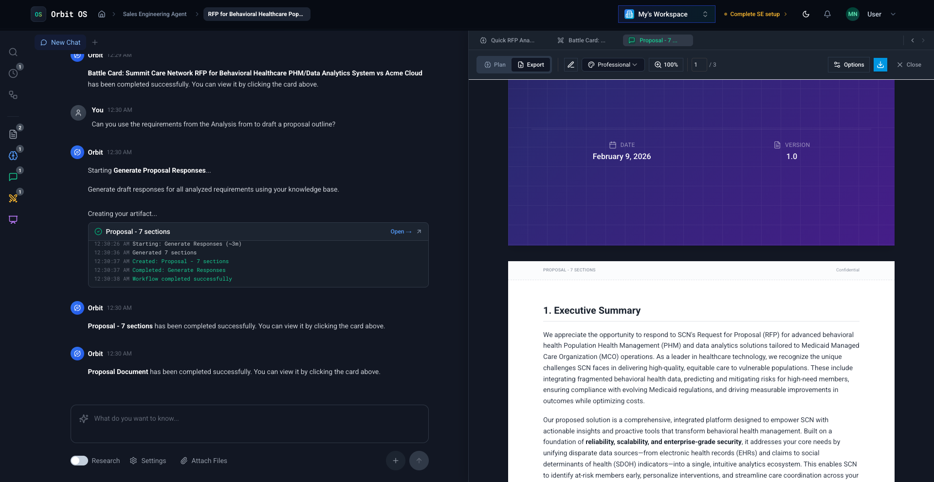 Sales Engineering AI gallery image