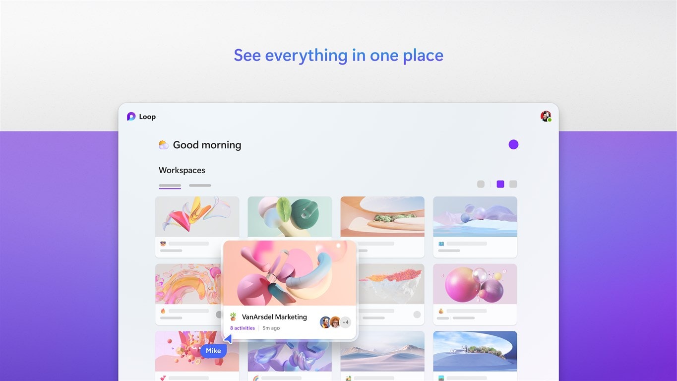Microsoft Loop gallery image