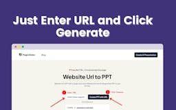 URL TO PPT by magicslides media 2