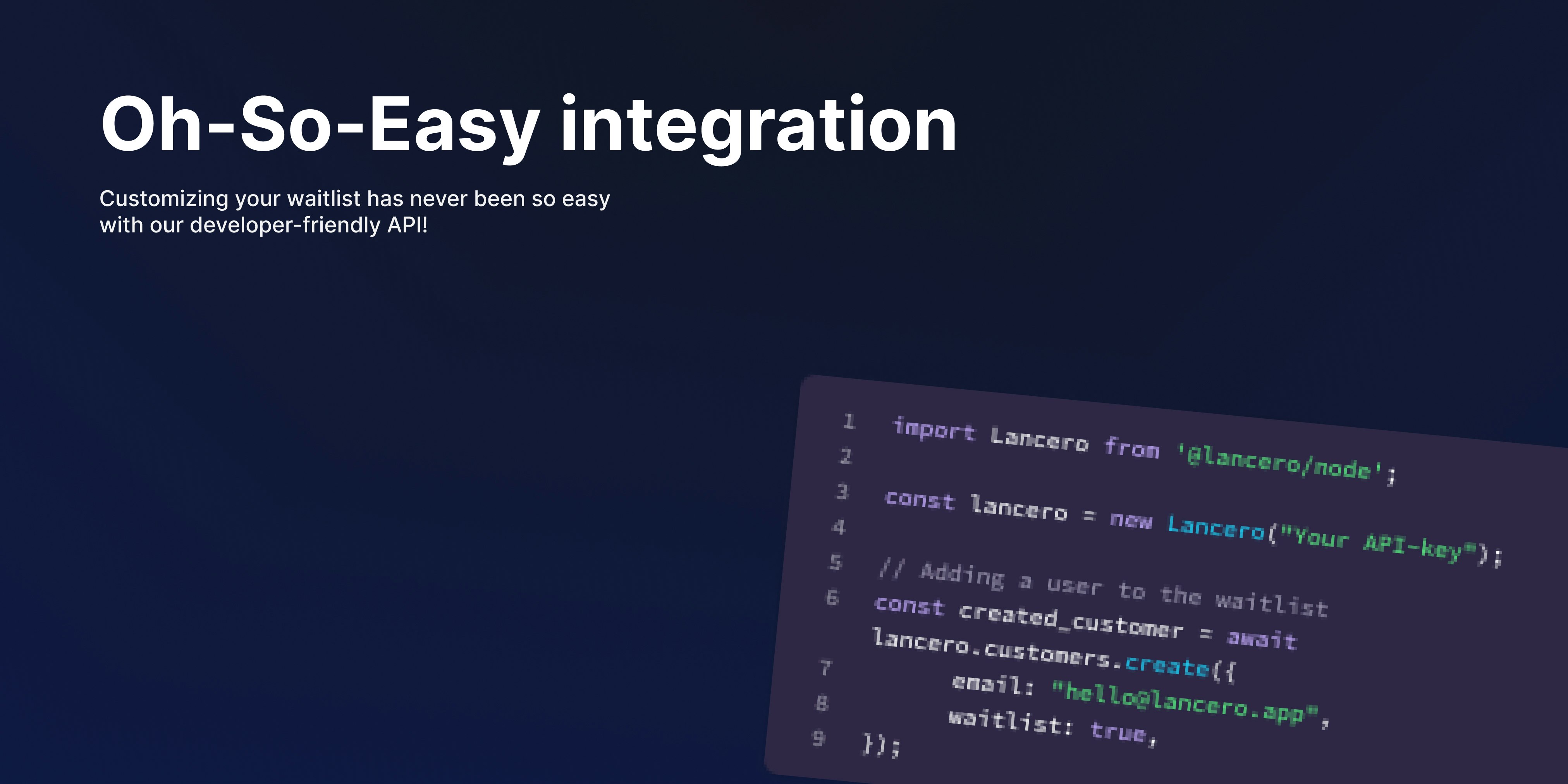 Lancero gallery image