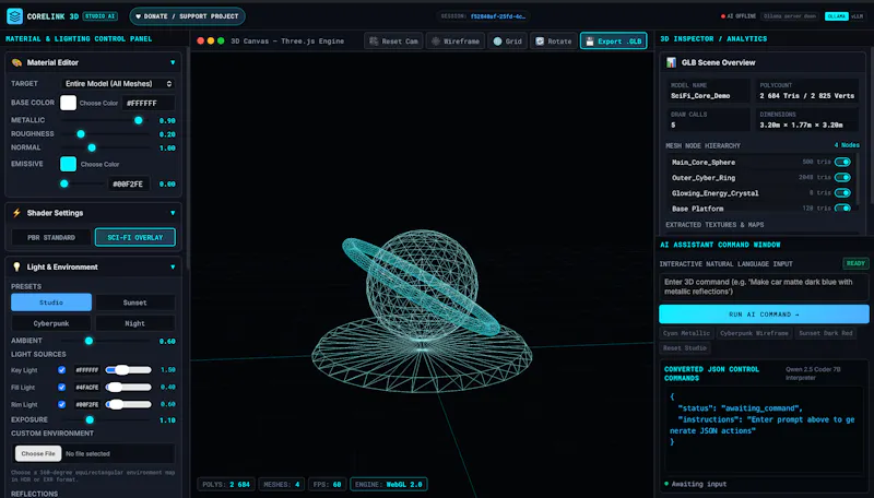 CoreLink 3D screenshot 2
