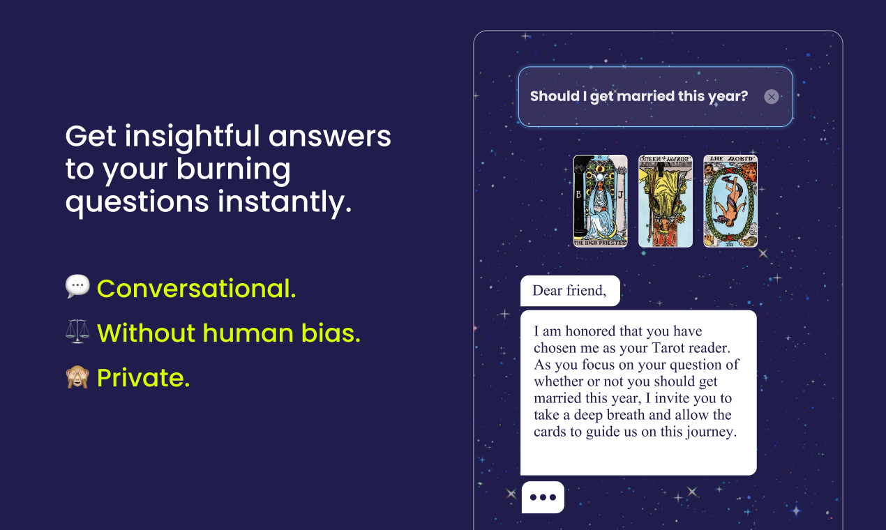 AI Tarot Reading - Tarotnova.ai - Таро с AI: четкое руководство для вашего путешествия. медиа 2